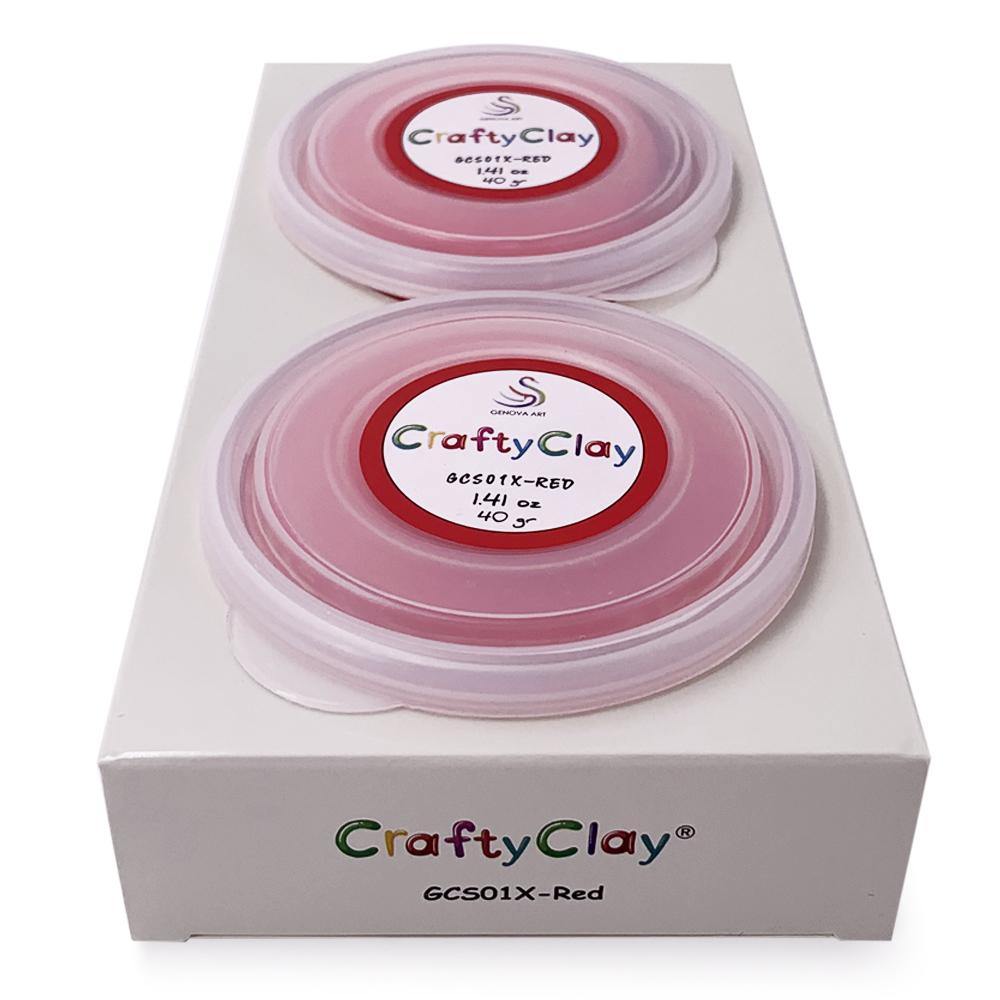 RED Air Dry Art Clay - CraftyClay