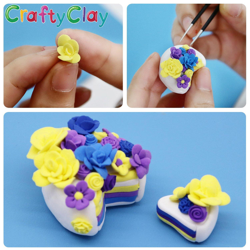 WHITE Air Dry Art Clay - CraftyClay