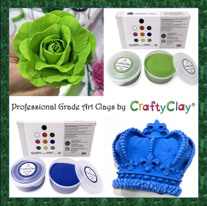 GREEN Air Dry Art Clay - CraftyClay