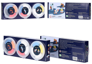 The Spacecraft 12 Color Premium Quality Air Dry Modeling Clays