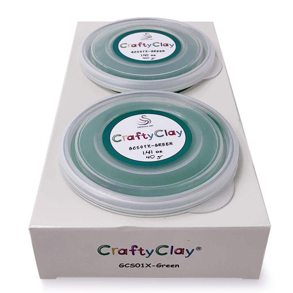 GREEN Air Dry Art Clay - CraftyClay