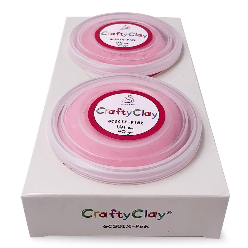 PINK Air Dry Art Clay - CraftyClay